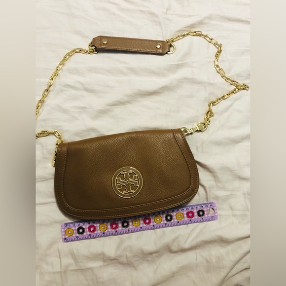Authentic Tory Burch caramel bag. - Picture 5 of 6